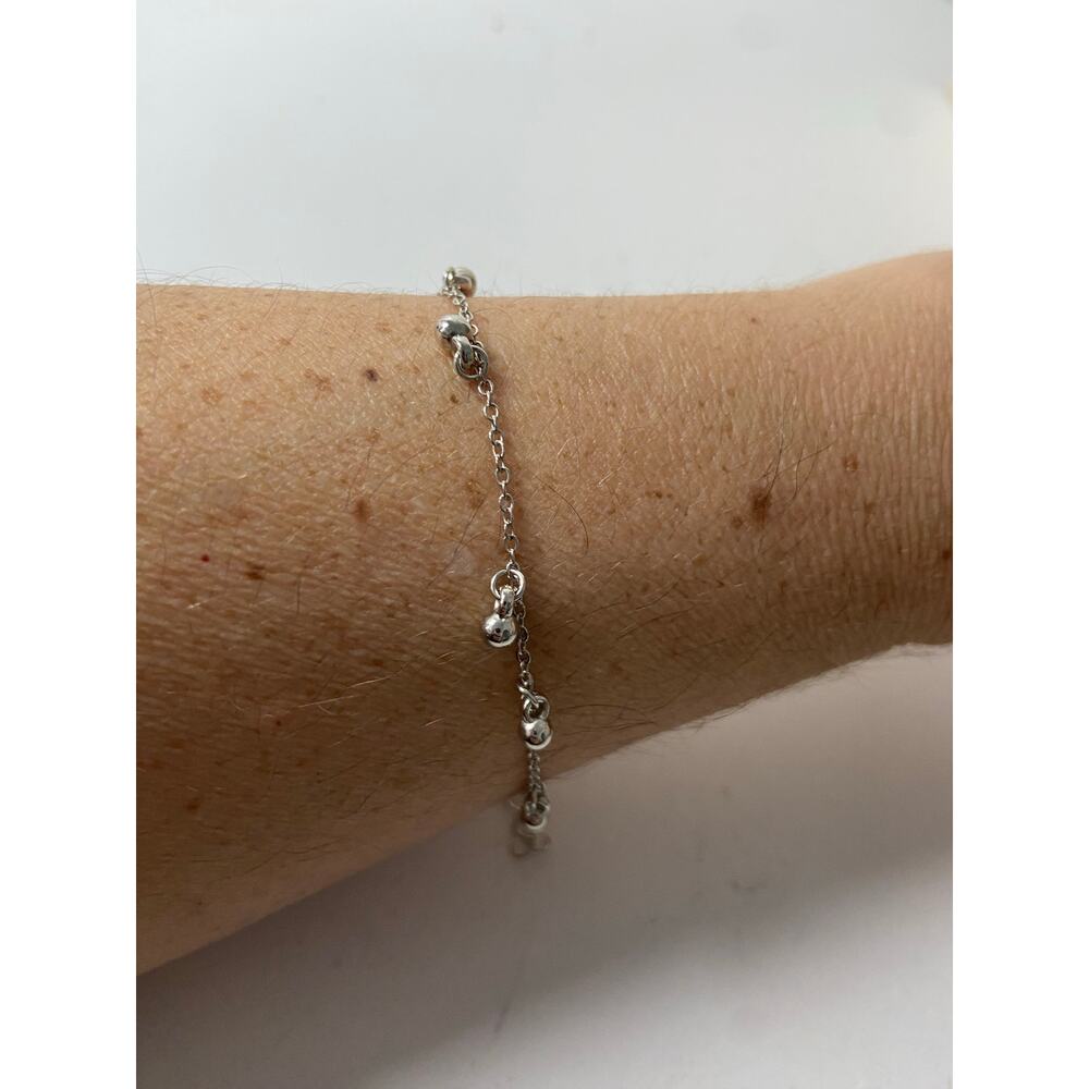 Silver Tone Ball Chain bracelet- Never Worn, Minimalist Style